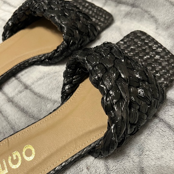 Ego Flat Sandals size 8W US - Picture 3 of 4